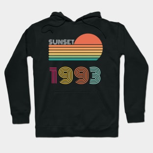 Sunset Retro Vintage 1990 Hoodie